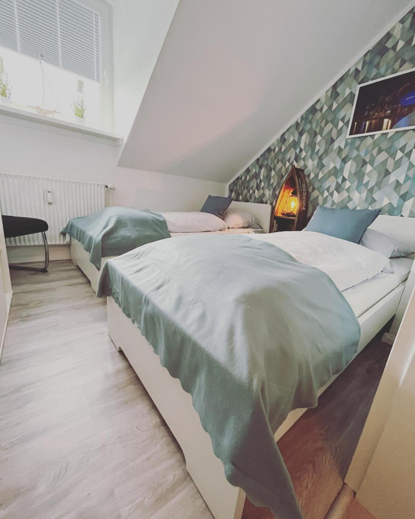 Ferienwohnung Watt Un Leev In Direkter Strand & Citynaehe Von Buesum Exterior foto
