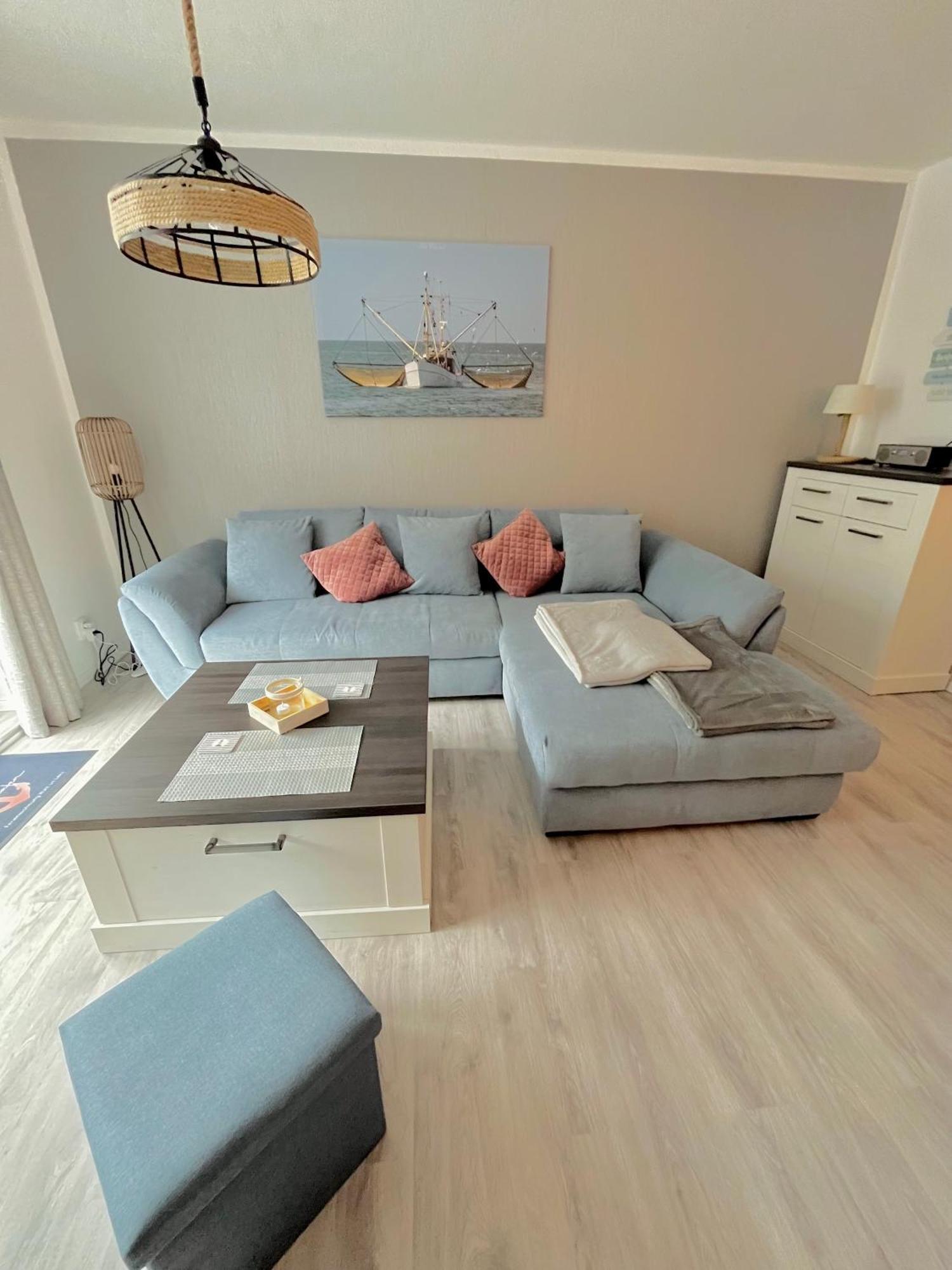 Ferienwohnung Watt Un Leev In Direkter Strand & Citynaehe Von Buesum Exterior foto